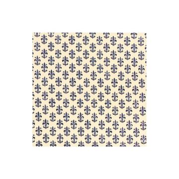 Rotolo carta lavabile per cassetti Sadoch- formato 500 cm x 5 mt fantasia giglio blu - X33X5-777CF50 -13