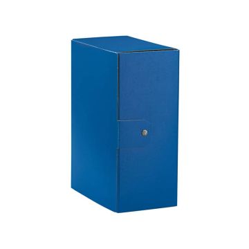 Cartella portaprogetti Esselte C35 EUROBOX 25x35 cm - dorso 15 cm presspan biverniciato blu -390335050