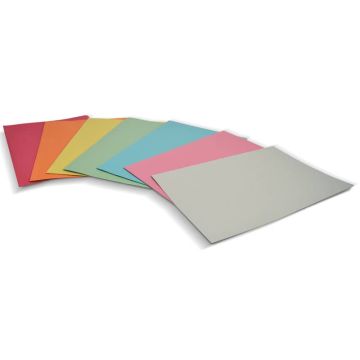 Cartelline a 3 lembi EURO-CART Cartoncino Manilla 25x33 cm gr. 145 g/mq grigio conf. da 50 pezzi - CM03GR145