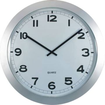 Orologio da parete Methodo Extralarge - diametro Ø 60 cm - silver V150710