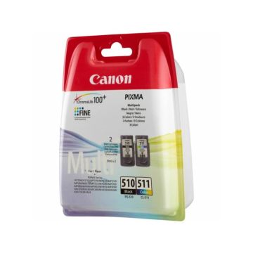 serbatoi inchiostro blister PG-510/CL-511 Canon nero +colore Conf. 2 - 2970B010