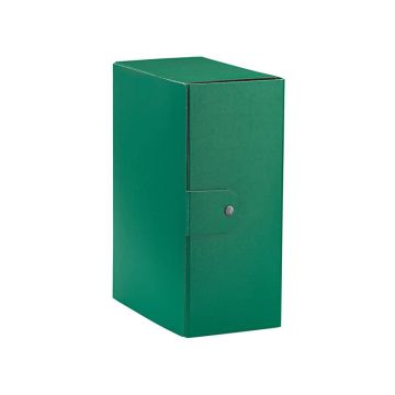 Cartelle portaprogetti Esselte C35 EUROBOX 25x35 cm - dorso 15 cm presspan biverniciato verde - 390335180