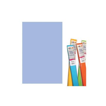 Rotolo di Carta crespa - 50x250 cm - 40 g/m² Deco azzuro cielo 10713/13