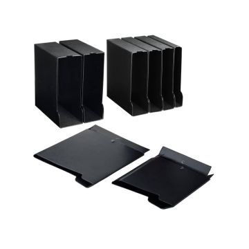 Custodia per raccoglitori Sei Rota 65 A4 f.to esterno 280x320 mm dorso 100 mm nero - 67146510
