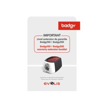Estensione di garanzia Badgy100 & Badgy200 - 1 anno - EWBD212SD
