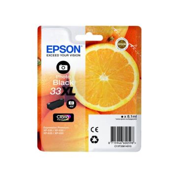 Cartuccia inkjet alta capacità Arance T33XL Epson nero fotografico C13T33614012
