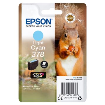 EPSON Cartucce di inchiostro CIANO CHIARO Inchiostri Claria Photo HD, 378