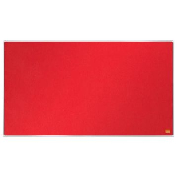 Pannello in feltro Nobo Widescreen Impression Pro 32" 710x400 mm rosso 1915419