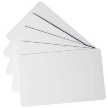 100 TESSERE BIANCHE 0,5mm x Duracard ID300 DURABLE