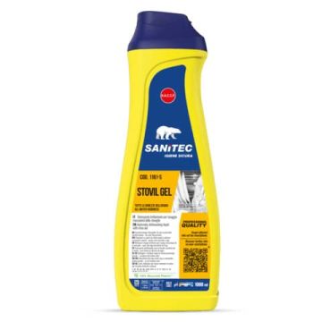 Detergente lavastoviglie Stovil Bar Gel 2in1 1Lt Sanitec  cfz 6
