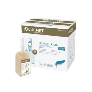 Ricarica sapone liquido Lucart Professional 6x1L Premium per dispenser Identity Soap - 89100000