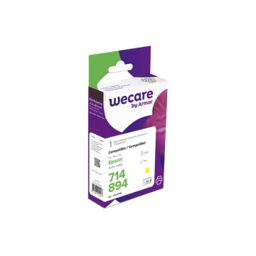 Cartuccia inkjet WECARE compatibile con Epson C13T07144012 - giallo K12317W4