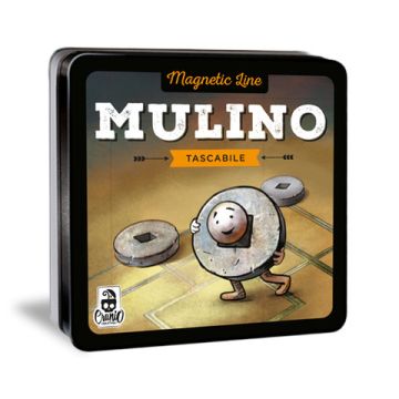 Gioco tascabile Cranio Creations Magnetic Line - Mulino eta' 6+ 2 giocatori - CC356