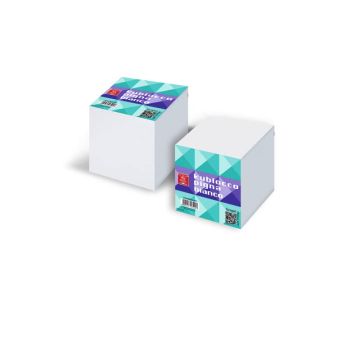 Blocco per appunti Kublocco 9x9x9 cm Pigna con fogli bianchi staccabili bianco - 073653800