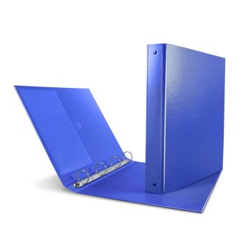 Raccoglitore Sei Rota Nettuno 4 anelli a Q - 22x30 cm dorso 8,5 cm blu 36806547