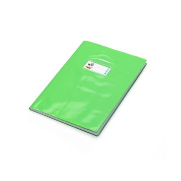 Copriquaderno con etichetta - Coprimaxi Beat A4 in PVC laccato spessore 180 m CoLibrì verde chiaro - PF02020114