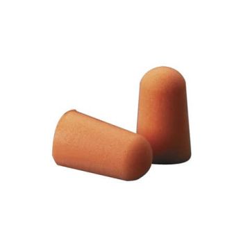 Tappi auricolari di protezione 3M 1100 37 dB senza cordoncino arancione conf. da 200 paia - 1100
