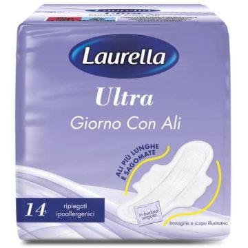 Assorbenti Ultra giorno con ali Laurella conf. 14 pezzi - 01011.1