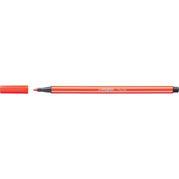Pennarelli Stabilo Pen 68 1 mm rosso chiaro - 68/40