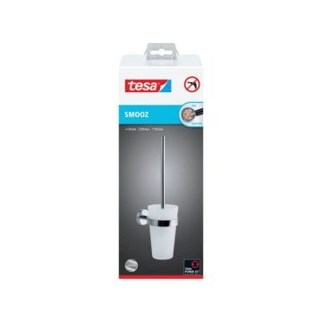 Portascopino WC tesa Smooz rimovibile e riutilizzabile 40316-00000-00