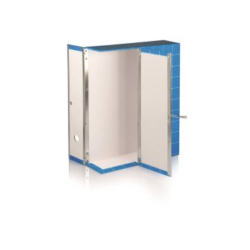 Scatola con cerniera in metallo RESISTO Brefiocart in cartone 37,5x29,5 cm con dorso da 9 cm blu - RESX101.BL