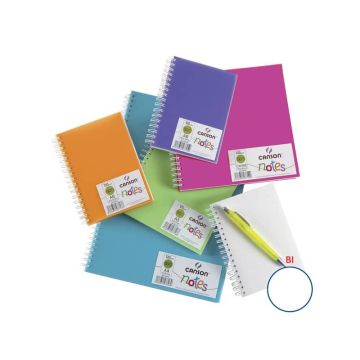 Quaderno a spirale Canson A5 - 50 fogli assortiti C200003026