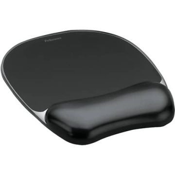Mousepad con poggiapolsi Crystals Gel nero  - 9112101