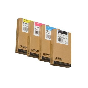 Cartuccia inkjet alta capacità ink pigmentato T6123 Epson magenta C13T612300