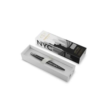 Penna a sfera Parker Jotter New York special edition in confezione regalo - inchiostro blue - 2187554