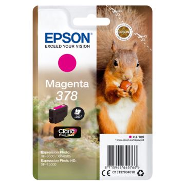 EPSON Cartucce di inchiostro MAGENTA Inchiostri Claria Photo HD, 378