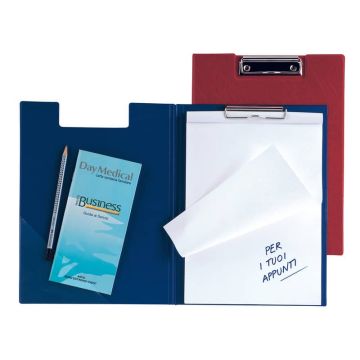 Portablocco con molla Sei Rota Superblock D 21x29,7 cm blu 29342207