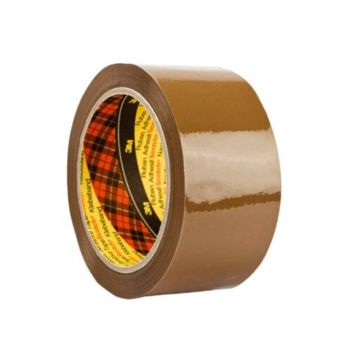 Nastro da imballo Scotch 309 in acrilico a rumorosità ridotta 50 mm x 66 m marrone conf. da 6 pezzi - 309