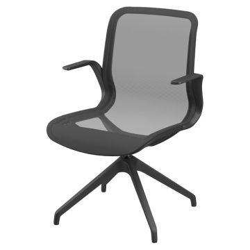 Poltrona direzionale Marilyn D40 - nero - Unisit