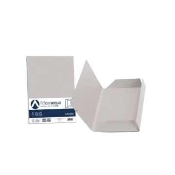 Cartellina 3 lembi Favini FOLDER 3L Luce&Acqua 200 g/m² 24,5x34,5cm ghiaccio 12 conf.25 - A50U434