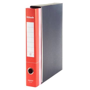 Registratore ESSENTIALS G72 rosso dorso 5cm f.to commerciale ESSELTE