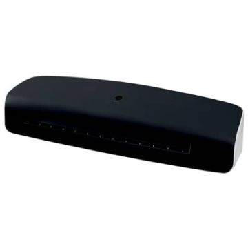 Plastificatrice a caldo Q-Connect a 2 rulli nero A3 KF17003