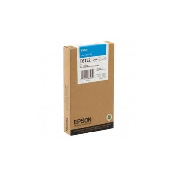 Cartuccia inkjet alta capacità ink pigmentato T6122 Epson ciano C13T612200