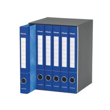 Gruppo di raccoglitori a 2 anelli Esselte S65 ESSENTIALS E6 blu dorso 4cm 6 cartelle - 391965050