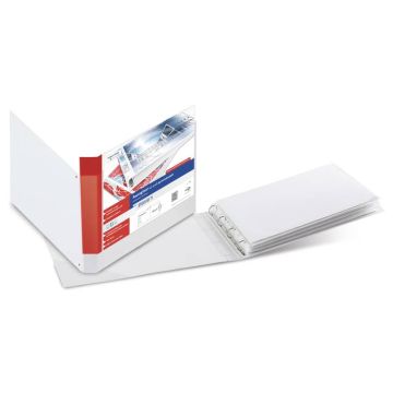 Raccoglitore personalizzabile Sei Rota Stelvio TI A3 album - 4 anelli a D bianco 36405001