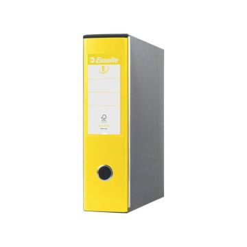 Registratore con custodia Esselte G53 EUROFILE commerciale D8 cartone rivestito PP giallo vivida - 390753930