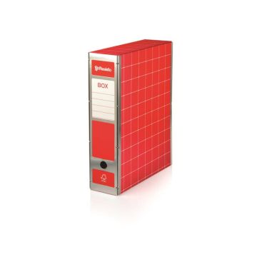 Scatola con cerniera in metallo BREFIOCART Box 4 Resisto 37,5x29,5 cm dorso 9 cm blu - RESX401.BL