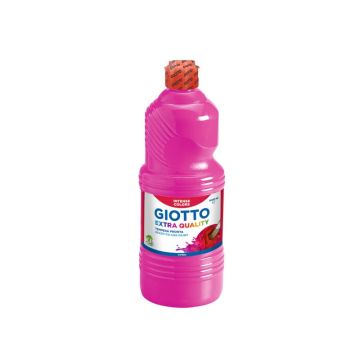 Tempera a base d'acqua GIOTTO Extra Quality flacone 1 lt magenta 533410