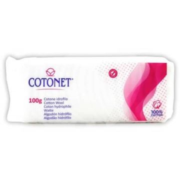 Cotone idrofilo pretagliato 100 g biodermatologicamente testato D8CT-1119