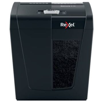 Distruggidocumenti Secure X10 - nero Rexel taglio a frammenti 4x40 mm 2020124EU