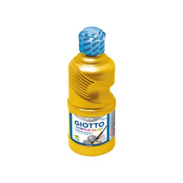Tempere a base acrilica GIOTTO Acrylic Paint flacone 250 ml oro 53380000