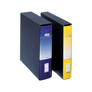 Registratore a leva DOX1 Commerciale 28,5x31,5 cm - dorso 8 cm blu D26104