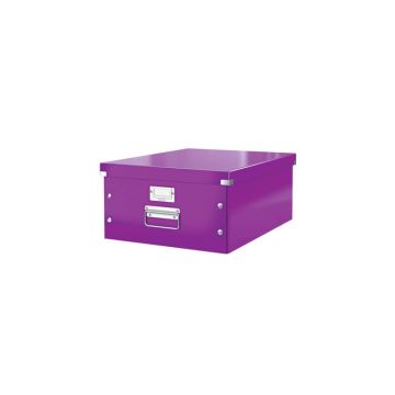 Scatola per archiviazione universale ''L'' Leitz CLICK & STORE 36,9x20x48,2 cm Leitz viola metallizzato - 60450062