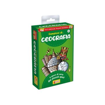 Gioco in scatola materie scolastiche I'm a Genius Geografia - 92307