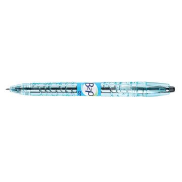 Penna roller gel a scatto Pilot B2P Begreen punta media 0,7 mm nero 040180