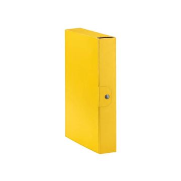 Cartelle portaprogetti Esselte C26 EUROBOX dorso 6 cm presspan biverniciato giallo - 390326090
